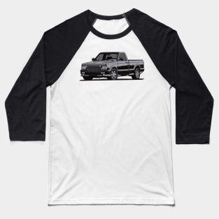 Classic truck gmc syclone Baseball T-Shirt